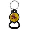 Arizona St. Sun Devils Bottle Opener Key Chain, Black