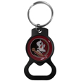 Florida St. Seminoles Bottle Opener Key Chain, Black
