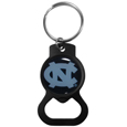 N. Carolina Tar Heels Bottle Opener Key Chain, Black
