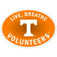 Tennessee Volunteers Live-Breath Auto Decal