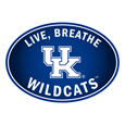 Kentucky Wildcats Live-Breath Auto Decal