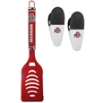 Ohio St. Buckeyes Logo Spatula/Chip Clips