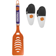 Clemson Tigers Logo Spatula/Chip Clips