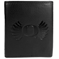 Oregon Ducks Embossed Leather Tri-fold Wallet