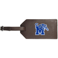 Memphis Tigers Leather Luggage Strap