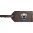 Howard University Bison Leather Luggage Strap