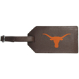 Texas Longhorns Leather Luggage Strap
