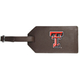 Texas Tech Raiders Leather Luggage Strap