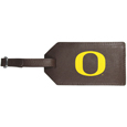 Oregon Ducks Leather Luggage Strap