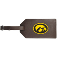 Iowa Hawkeyes Leather Luggage Strap