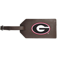 Georgia Bulldogs Leather Luggage Strap