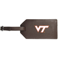 Virginia Tech Hokies Leather Luggage Strap