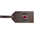 S. Carolina Gamecocks Leather Luggage Strap