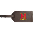 Maryland Terrapins Leather Luggage Strap