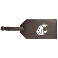 Washington St. Cougars Leather Luggage Strap