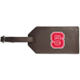 N. Carolina St. Wolfpack Leather Luggage Strap