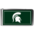 Michigan St. Spartans Steel Logo Money Clips