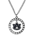 Auburn Tigers Rhinestone Hoop Necklaces