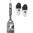 Michigan St. Spartans Steel Logo Spatula w/Chip Clips