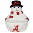 Alabama Crimson Tide Snowman Candle