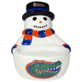 Florida Gators Snowman Candle