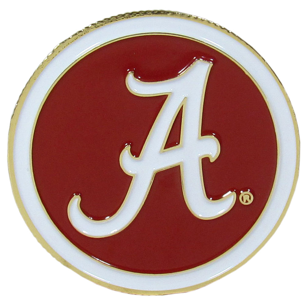 Alabama Crimson Tide Golf Ball Marker, Logo    