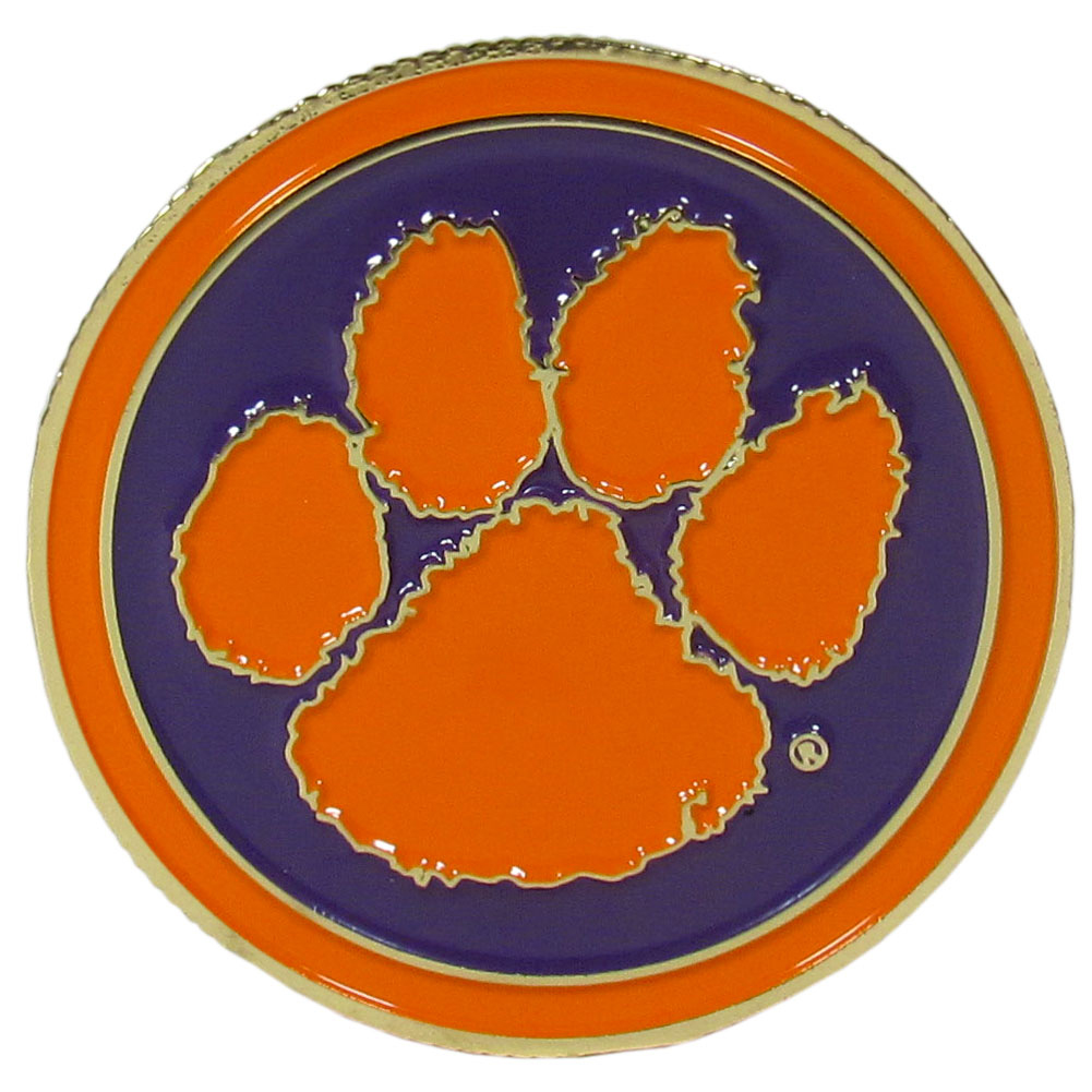 Clemson Tigers Golf Ball Marker, Logo    