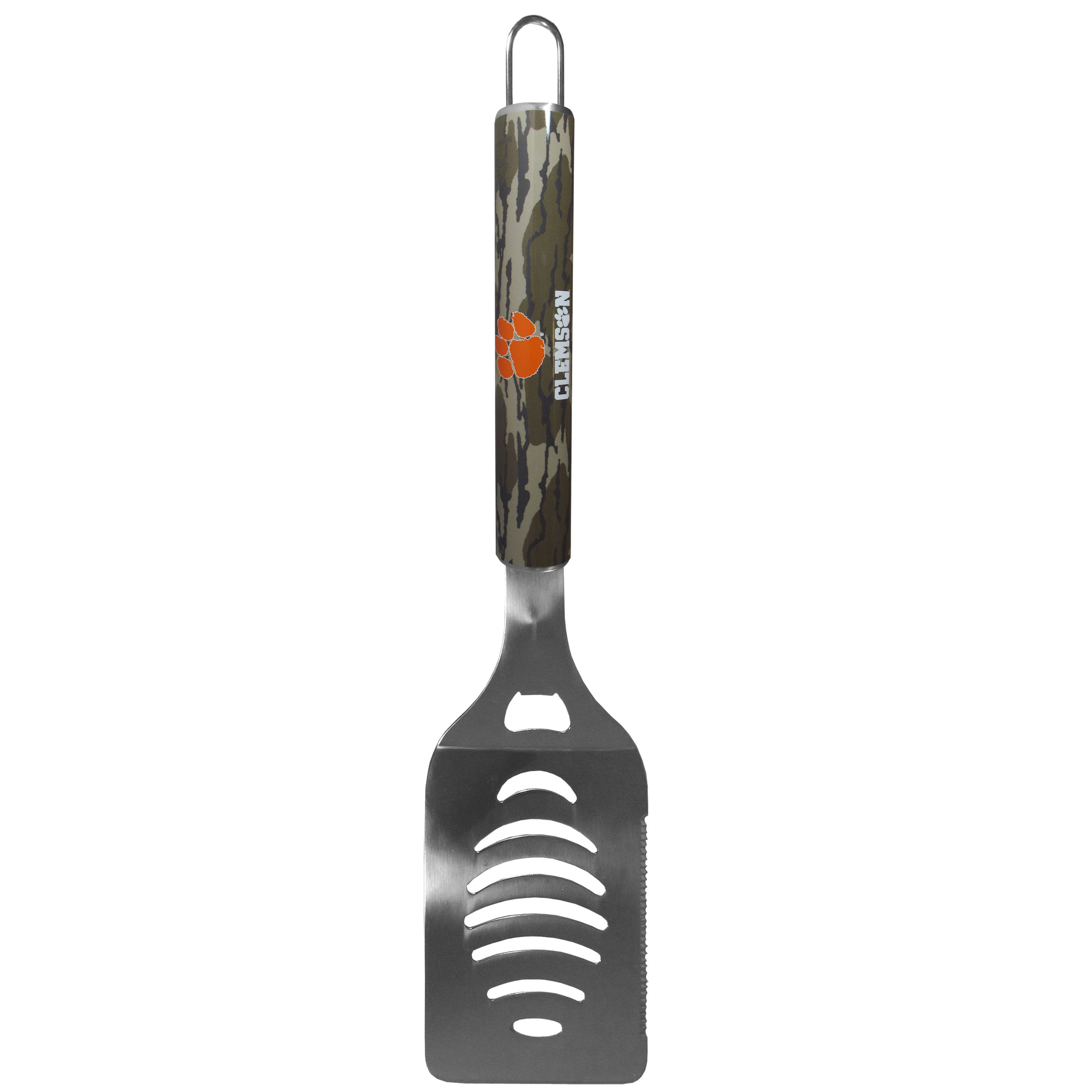 Clemson Tigers Spatula with Mossy Oak Camo    