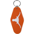 Texas Longhorns Motel Key Style Key Chain