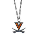 Virginia Cavaliers Chain Necklace with Small Charm