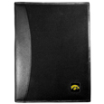 Iowa Hawkeyes Leather and Canvas Padfolio