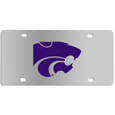 Kansas St. Wildcats Steel License Plate Wall Plaque