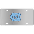 N. Carolina Tar Heels Steel License Plate Wall Plaque