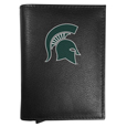Michigan St. Spartans Leather RFID Pop-Up Wallet