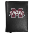 Mississippi St. Bulldogs Leather RFID Pop-Up Wallet