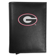 Georgia Bulldogs Leather RFID Pop-Up Wallet