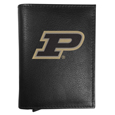 Purdue Boilermakers Leather RFID Pop-Up Wallet
