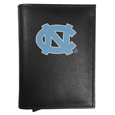 N. Carolina Tar Heels Leather RFID Pop-Up Wallet