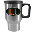 Miami Hurricanes Sculpted Travel Mug, 14 oz
