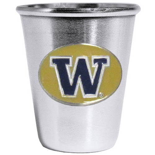 Washington Huskies Steel Shot Glass