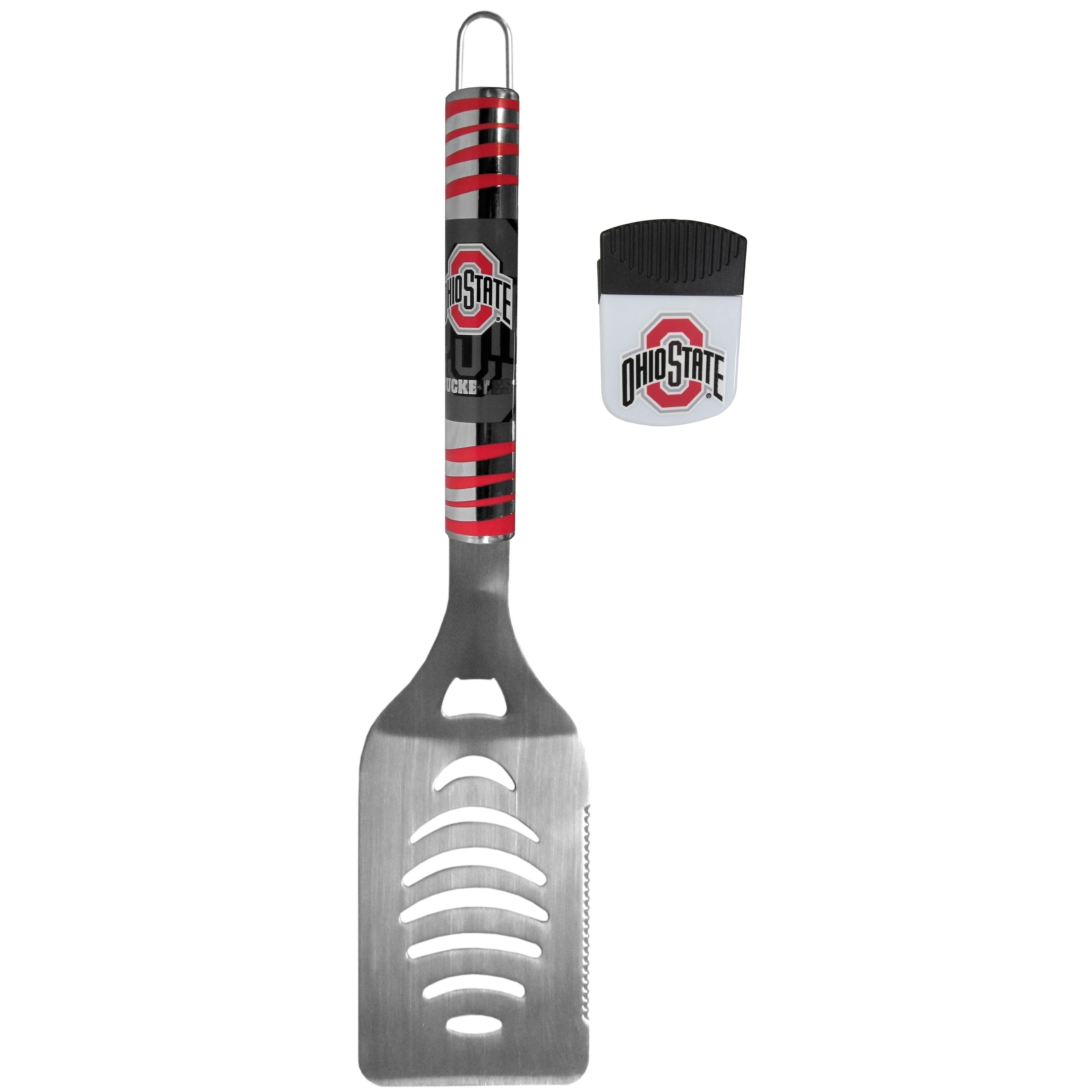 Ohio St. Buckeyes Tailgate Spatula and Chip Clip    