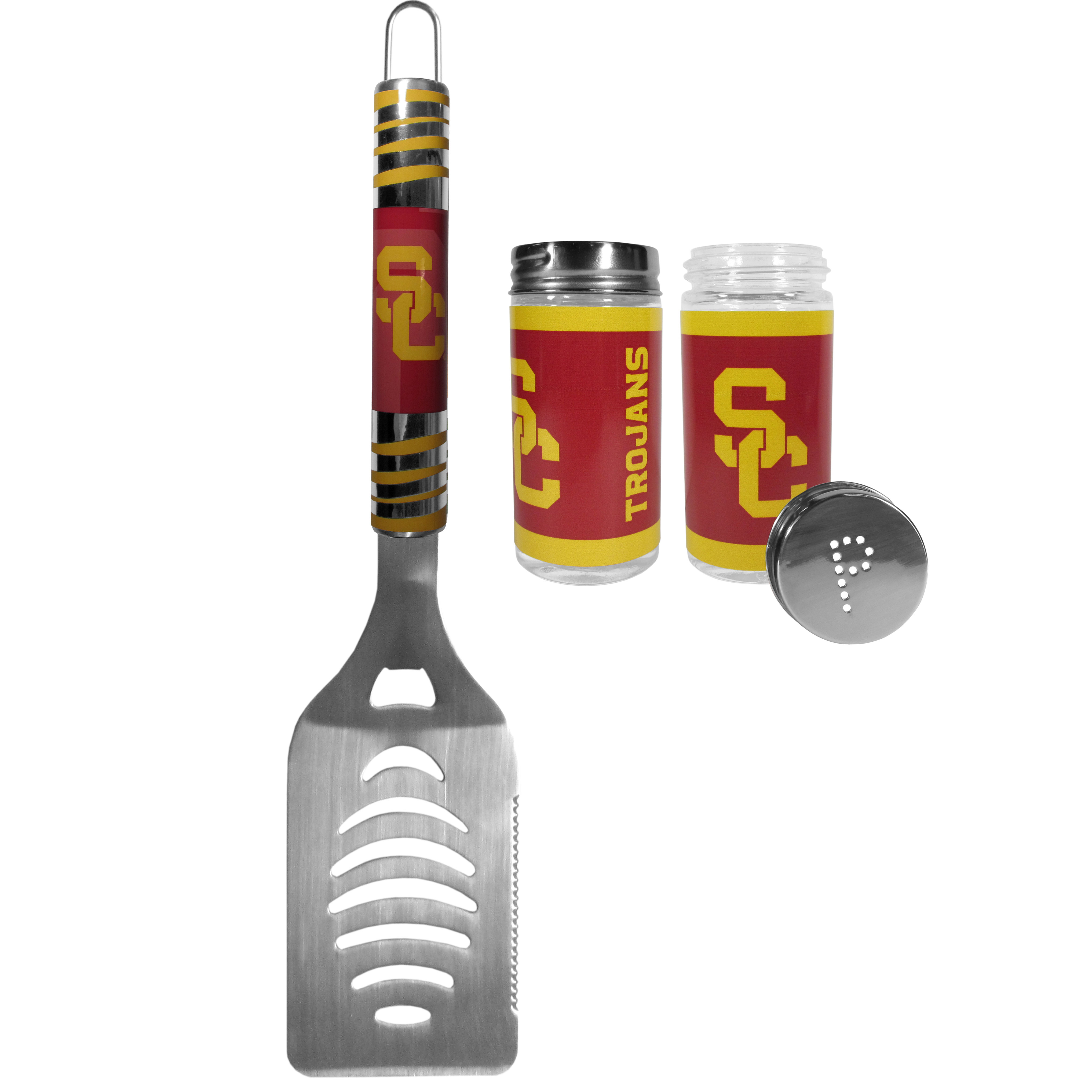 USC Trojans Tailgater Spatula and Salt and Pepper Shakers    