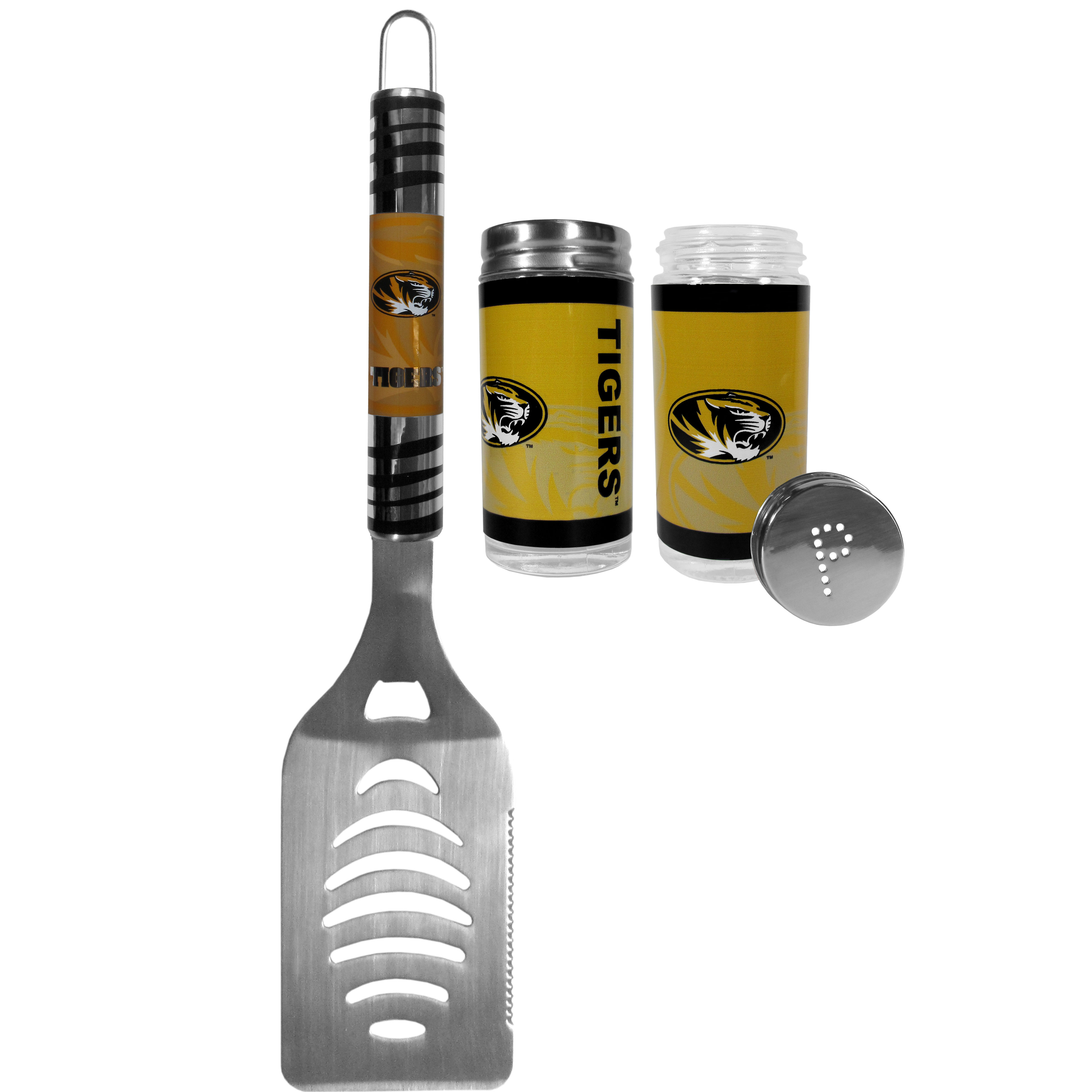 Missouri Tigers Tailgater Spatula and Salt and Pepper Shakers    