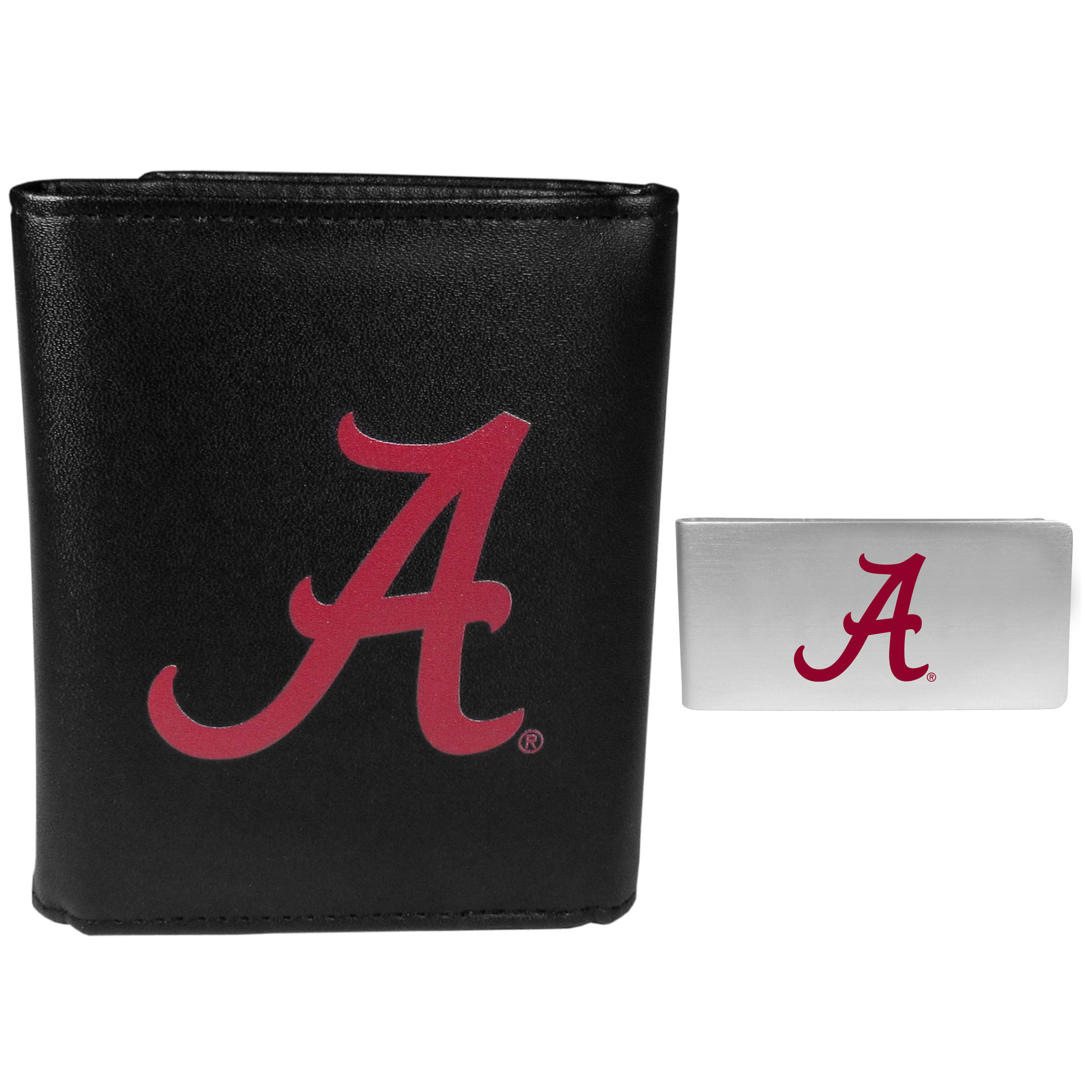 Alabama Crimson Tide Tri-fold Wallet & Money Clip    