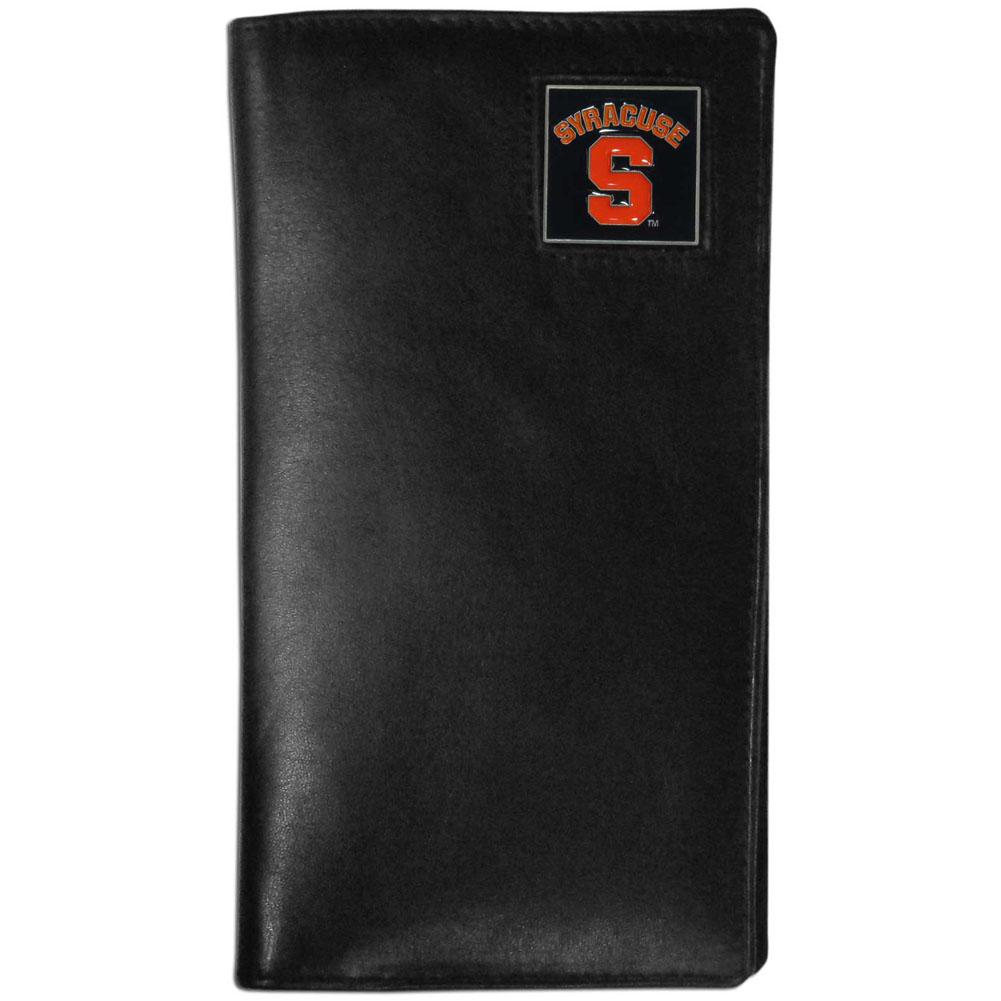 Syracuse Orange Leather Tall Wallet    