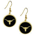 College Gold Tone Earrings