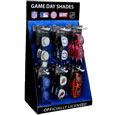 Cardboard Game Day Shades Counter Display with 6 Pegs