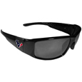 Houston Texans Black Wrap Sunglasses