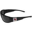 Chrome Wrap Sunglasses and Bag Set