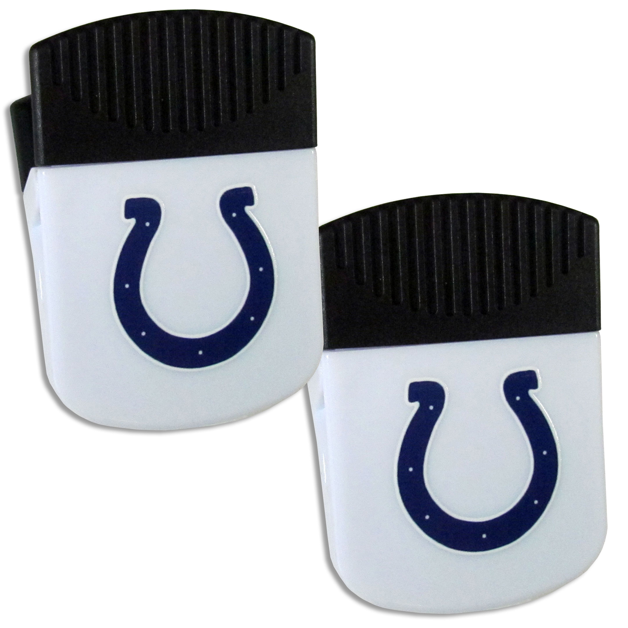 Indianapolis Colts Chip Clip Magnet with Bottle Opener, 2 pack    